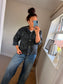 Camo Shirt Jacket - Blue