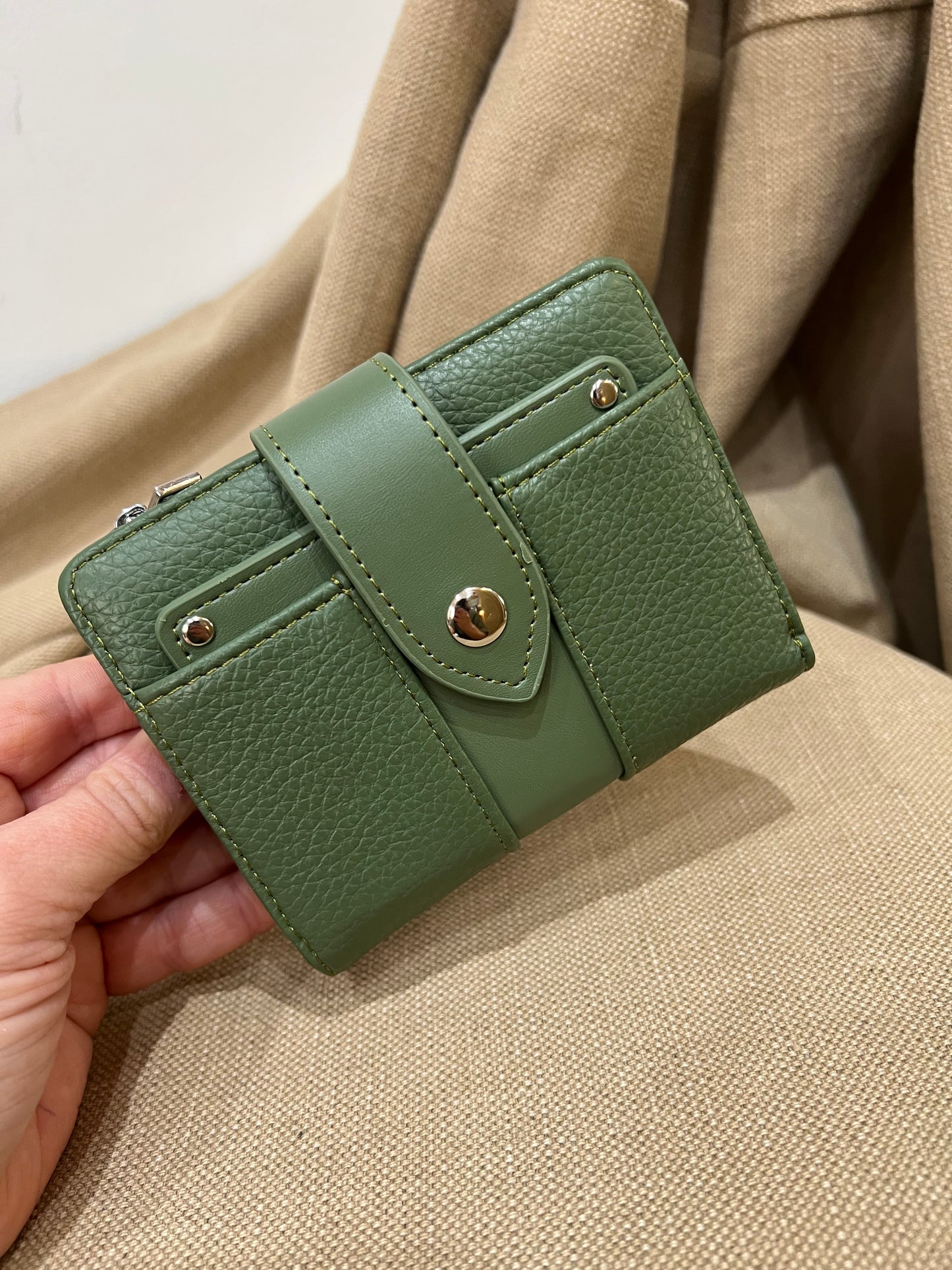 RFID Small Purse - Sage