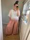Crochet Tassel Top - White