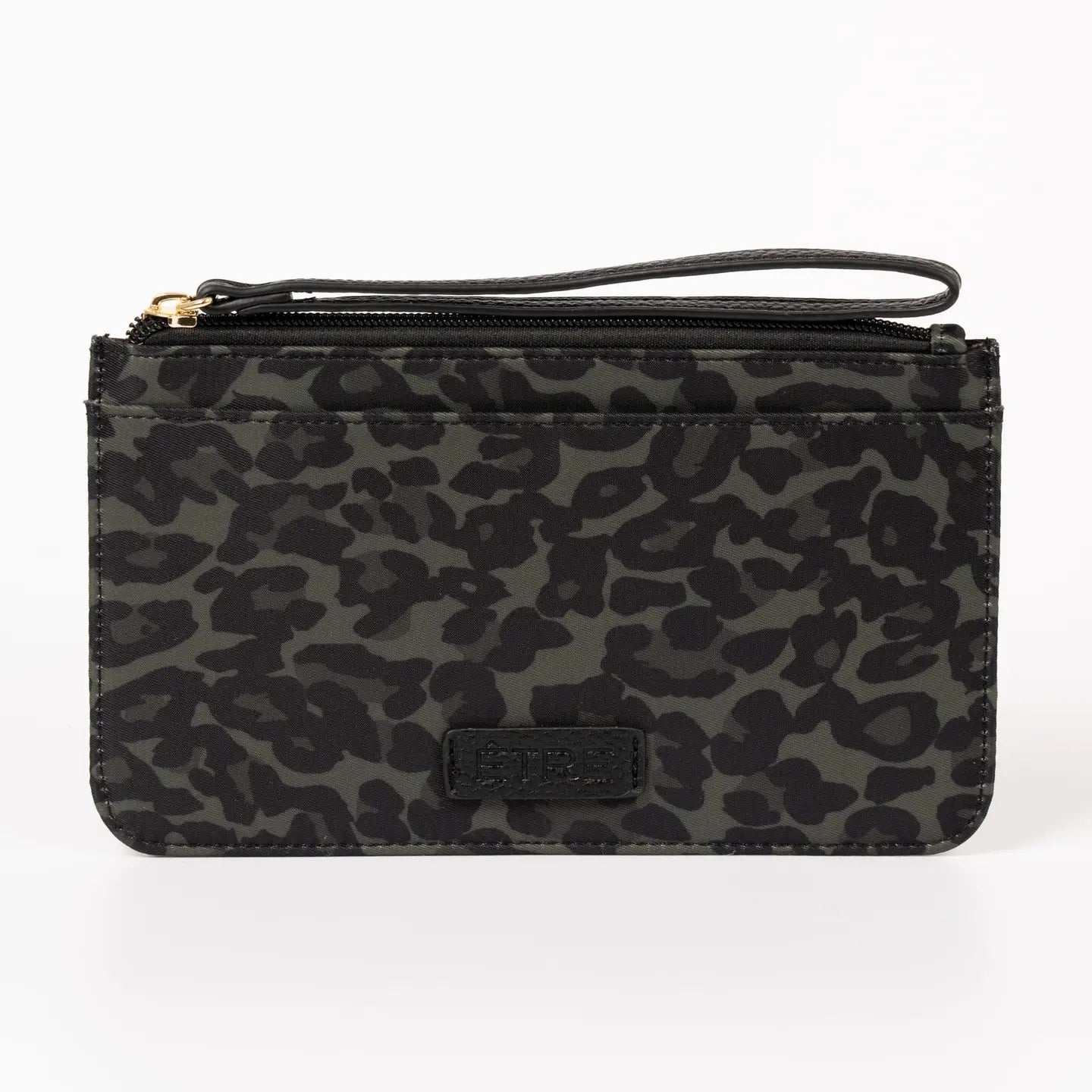 Passport Holder Wallet - Leopard Khaki
