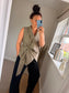 Asymmetrical Waistcoat - Beige