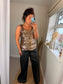 Sequin Vest - Bronze