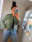 Jersey Jacket - Khaki