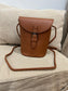 Bucket Crossbody Bag - Tan