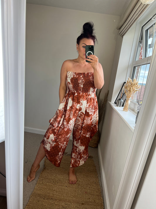 Strapless Jumpsuit