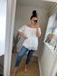 Lace Top - White