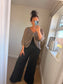 3-way Crochet Top - Mocha