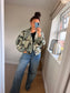 Camo Military Jacket - Light Green