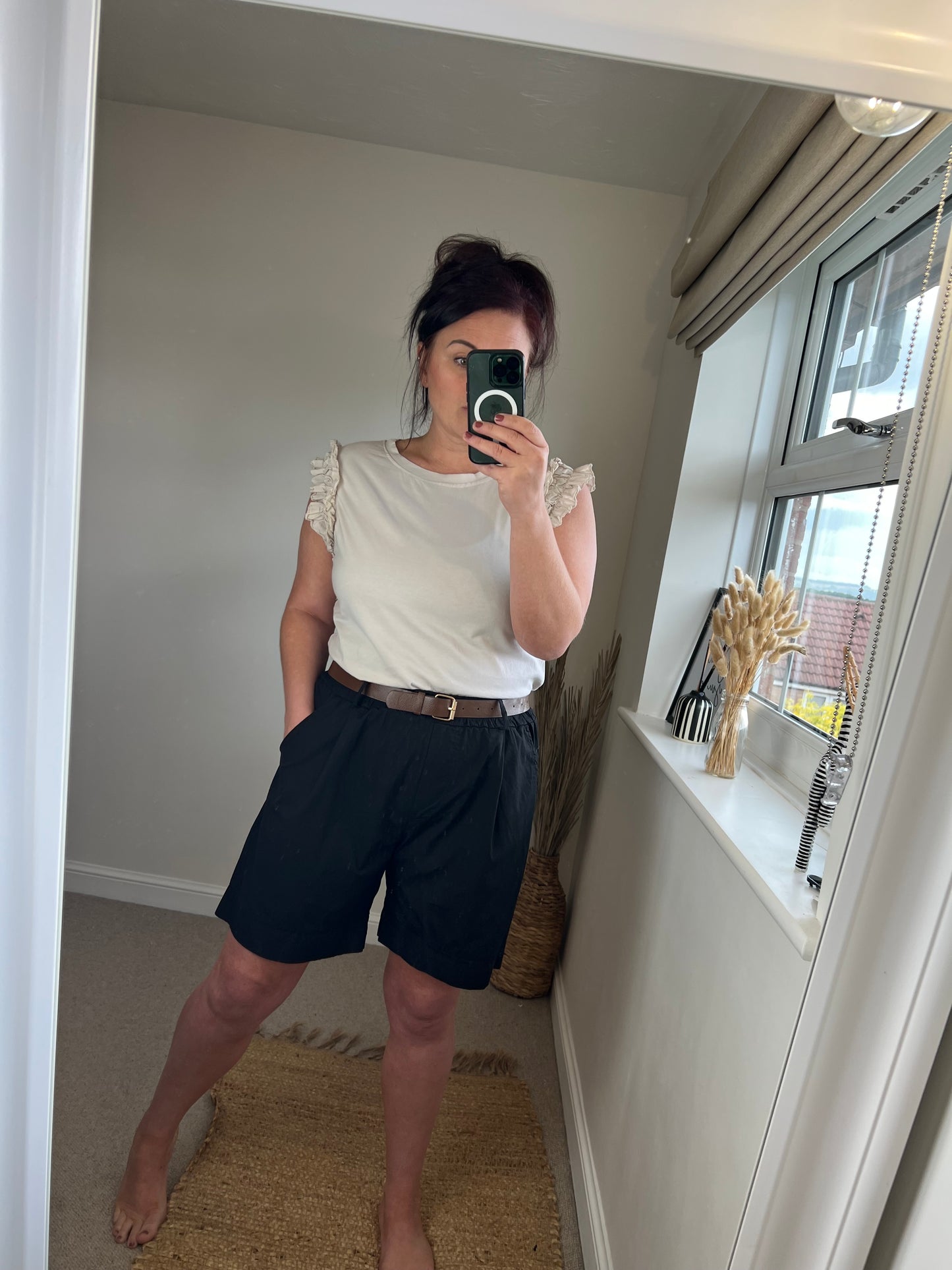 Cotton Shorts - Black