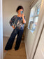 Marble Tie Top - Blue