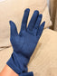 Faux Suede Gloves - Navy