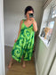 Tie Dye Jumpsuit - Green