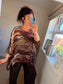 Marble Floaty Top - Chocolate