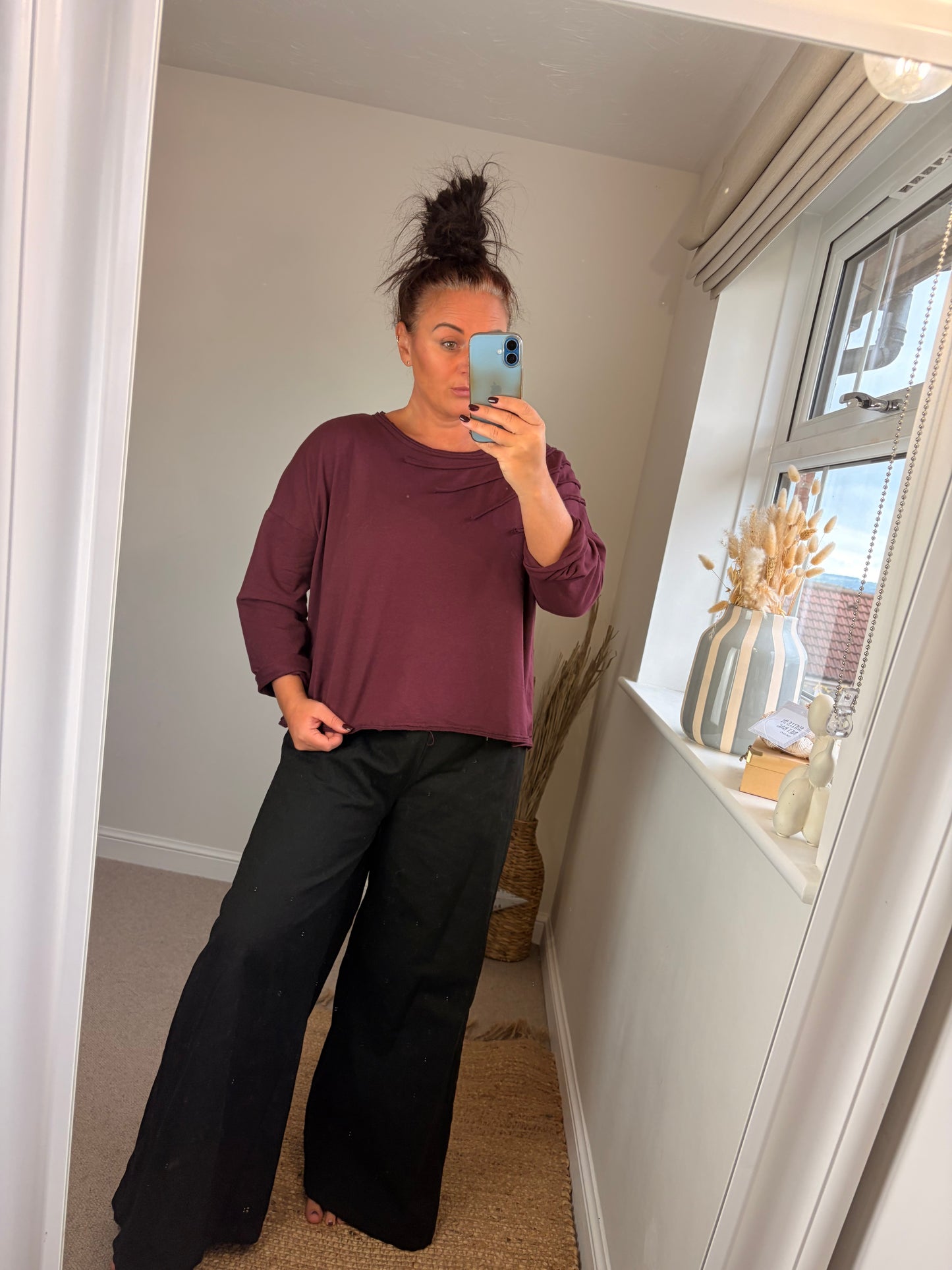 Jersey Top - Wine
