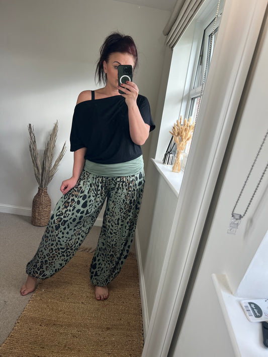 Hareem Trousers - Khaki