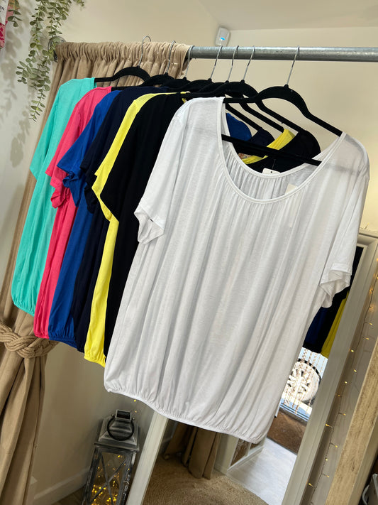 Bubble Hem T-shirt