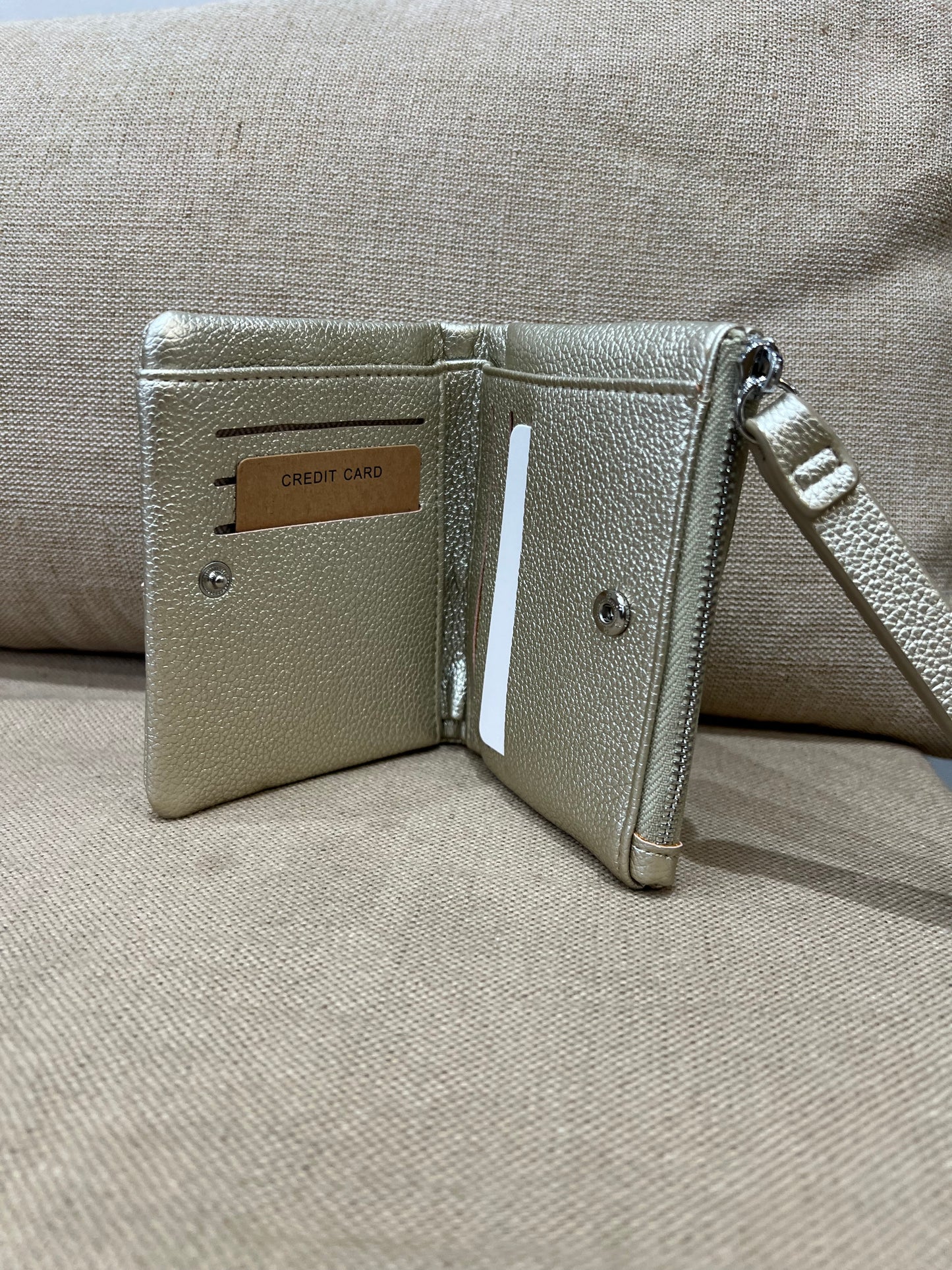Wristlet Purse - Gold