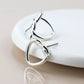 Peace of Mind - Silver Plated Knot Earrings